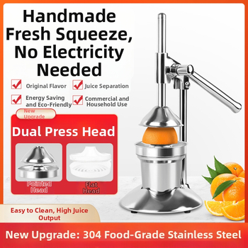 Ručný odšťavovač na ovocie, kovová konštrukcia, čínsky štýl, model F779T7MSHSH565