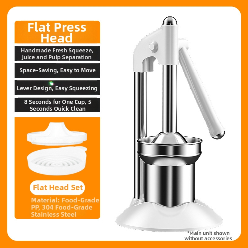 Ručný odšťavovač na ovocie, kovová konštrukcia, čínsky štýl, model F779T7MSHSH565