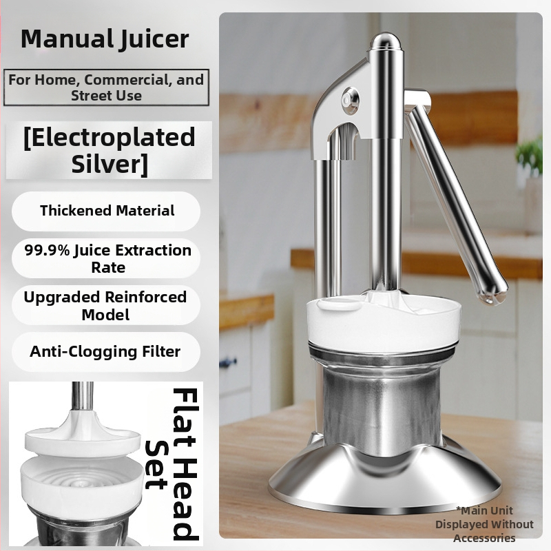 Ručný odšťavovač na ovocie, kovová konštrukcia, čínsky štýl, model F779T7MSHSH565