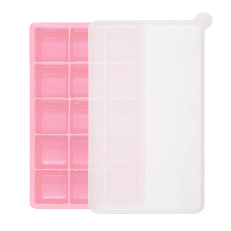 Formă de gheață din silicon cu 4, 6 sau 8 cavități, îngheț rapid, demoldare ușoară