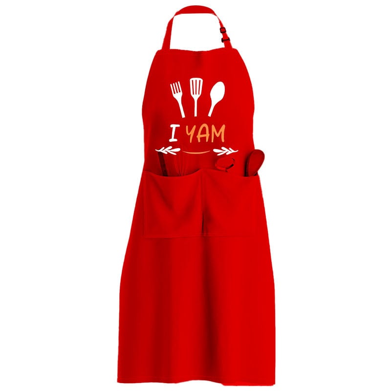 Zástera pre dvojicu, s viazaním na krk, nastaviteľná, potlač písmen, polyester