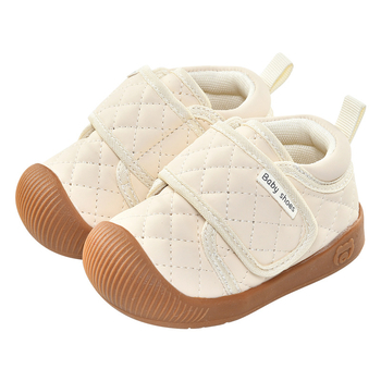 Pantofi pentru copii mici cu partea superioară din piele microfibră, respirabili, talpă antiderapantă, potriviți pentru primăvară-toamnă, închidere cu Velcro