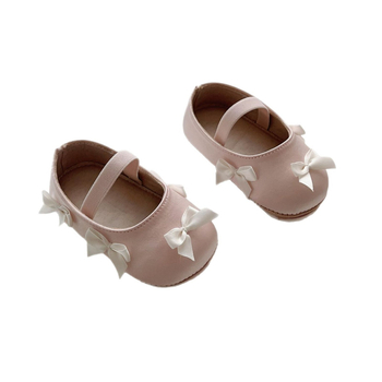 Topánky pre batoľatá pre dievčatá so zapínaním na suchý zips, vrchný diel zo hodvábu, podrážka z gumy, PU vložka, podšívka z umelej kože