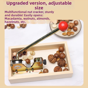 Klip na otváranie škrupín orechov a makadamie, hliník, značka Yidai Liufang, Yiwu, jar 2017