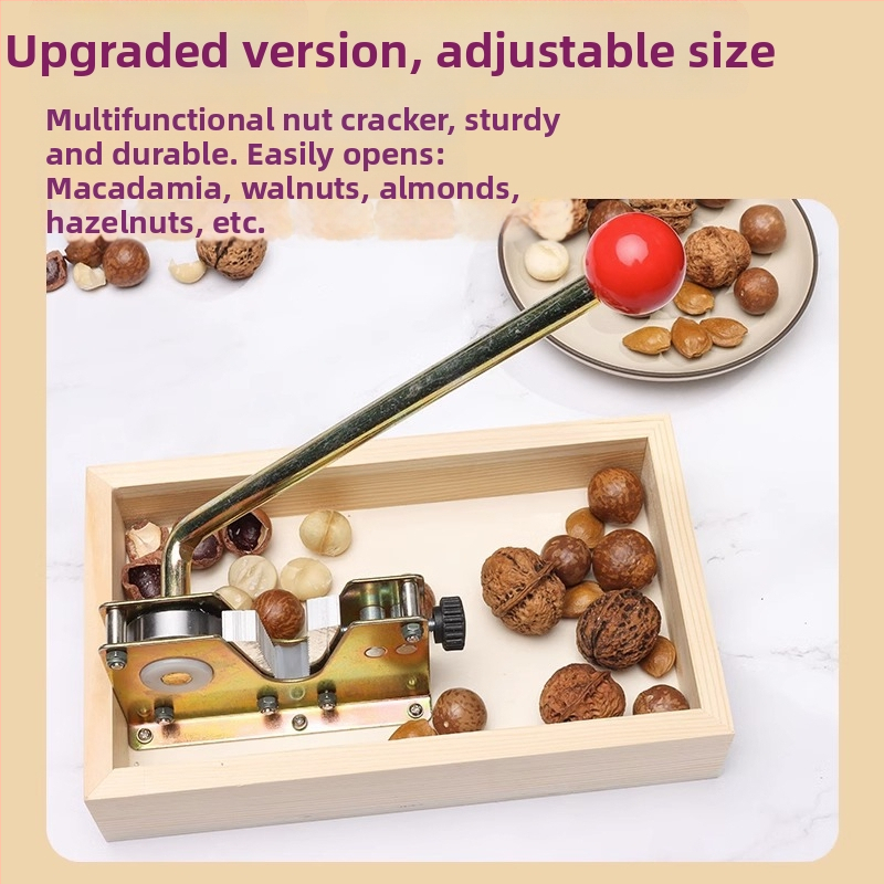 Klip na otváranie škrupín orechov a makadamie, hliník, značka Yidai Liufang, Yiwu, jar 2017