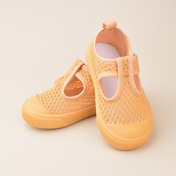 Детски плажни обувки с дишаща мрежеста горна част, велкро закопчаване, подметка ТПР, за деца 4–12 години, спортен стил