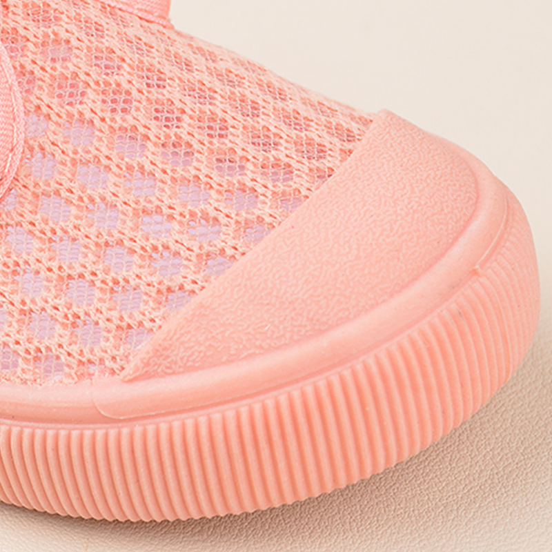 Детски плажни обувки с дишаща мрежеста горна част, велкро закопчаване, подметка ТПР, за деца 4–12 години, спортен стил