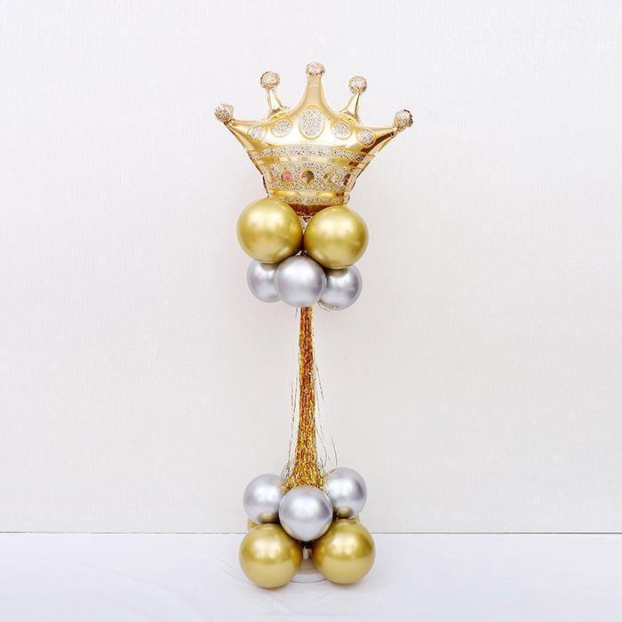 Stojan na balóniky pre svadby a oslavy – balón z hliníkovej fólie, balón na hranie, tvar srdca