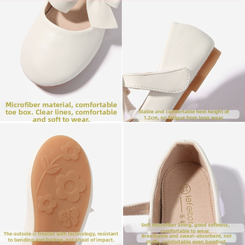 Topánky pre dievčatá z kože, vrchný materiál mikrovlákno, podrážka z teľacieho šľachu, stielka PU, zapínanie na suchý zips, nízky profil