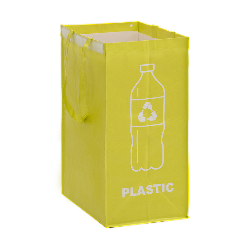 PP atliekų laikymo ir rūšiavimo maišelis, biologiškai skaidrus, daugkartinio naudojimo, įprastas storis