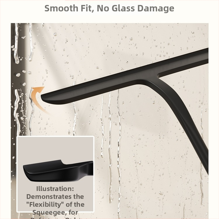 Stiklo šluotelė - vienpusiškas valymas, medžiaga: šilkas gėlė, prekės kodas: F98567M86T7H6T, automobilių naudojimas