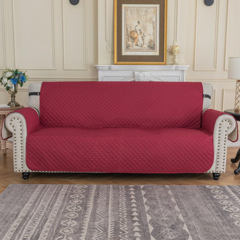 Polyesterová pokrývka na trojmiestnu pohovku, ochrana proti prachu/poťah na pohovku/klíma, spracovanie na mieru