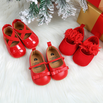 Topánky princeznej pre bábätká, vrchný materiál syntetická koža, vek 6–12 mesiacov, jeseň 2023