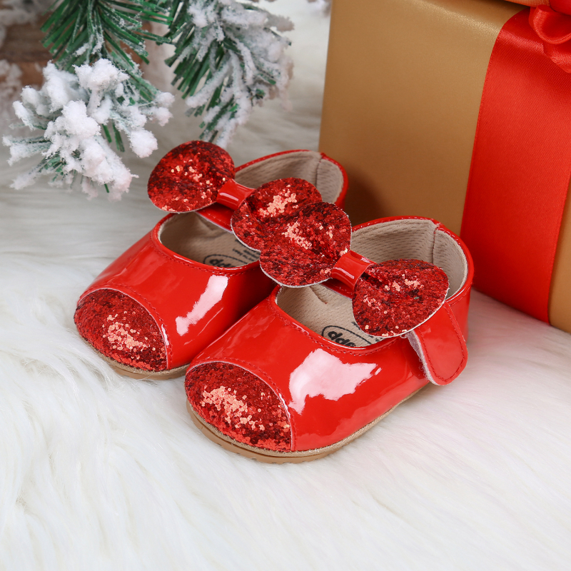 Topánky princeznej pre bábätká, vrchný materiál syntetická koža, vek 6–12 mesiacov, jeseň 2023