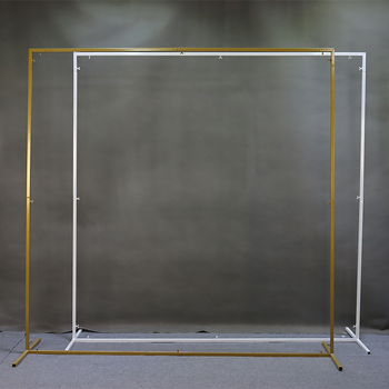 Svadobný oblúkový vstupný pozadie pre trávnik, železná konštrukcia, kartónové balenie, na svadby