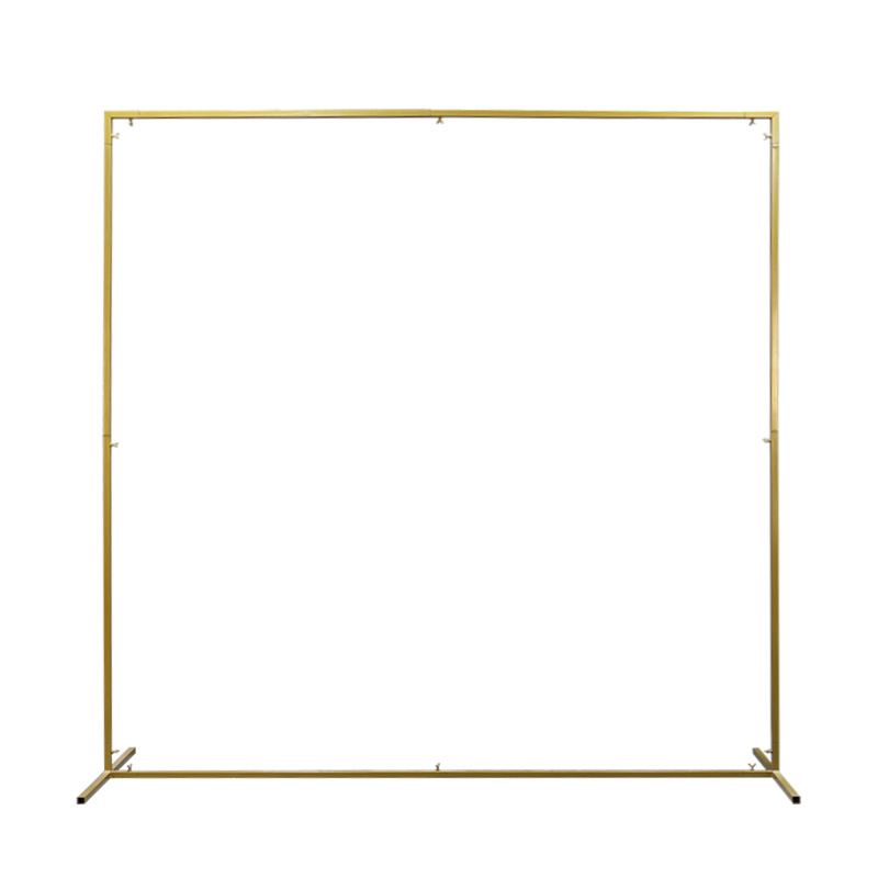 Svadobný oblúkový vstupný pozadie pre trávnik, železná konštrukcia, kartónové balenie, na svadby