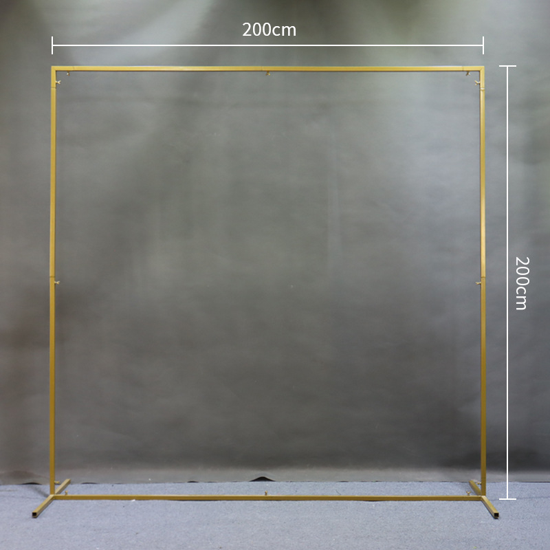 Svadobný oblúkový vstupný pozadie pre trávnik, železná konštrukcia, kartónové balenie, na svadby
