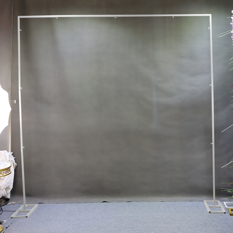 Svadobný oblúkový vstupný pozadie pre trávnik, železná konštrukcia, kartónové balenie, na svadby