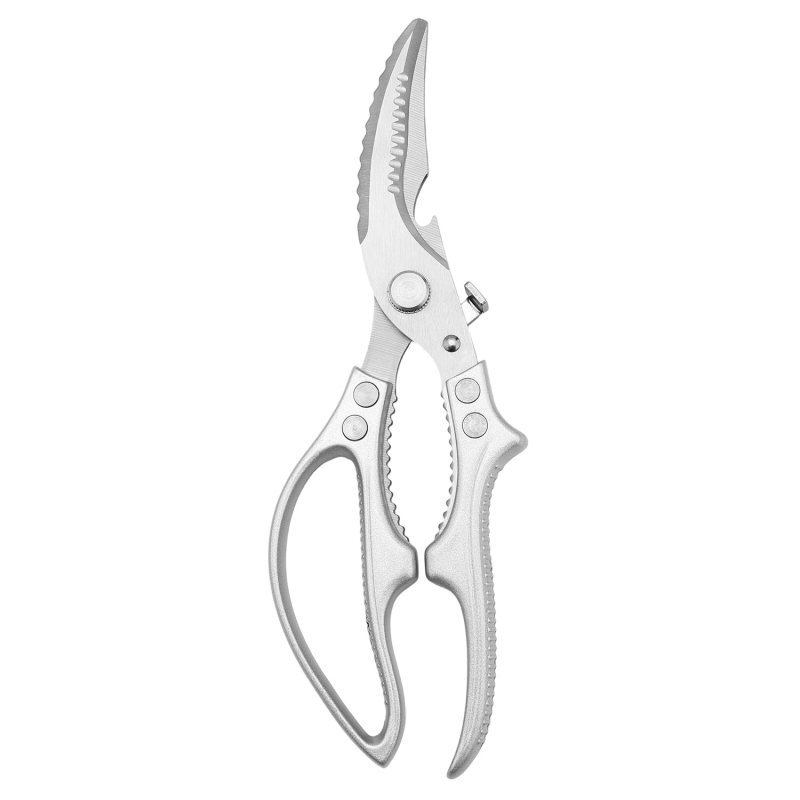 4MM ťažké kuchynské nožnice na kosti hydiny – nerezová oceľ, viacúčelové nožnice na rezanie kostí pre kurčatá, kačice, husu a ryby