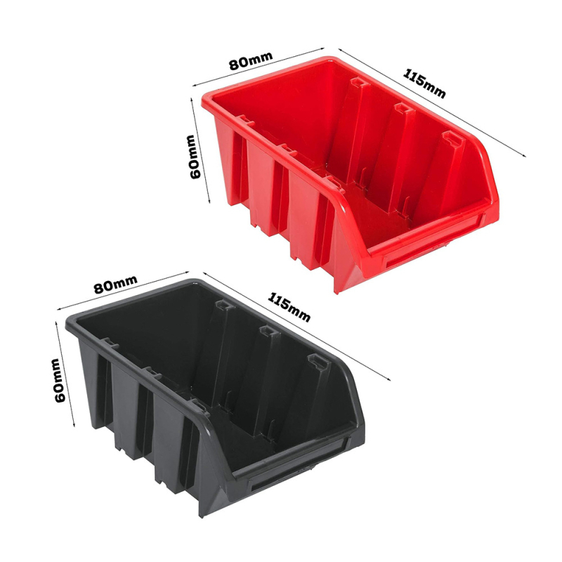 VCAN Zavesná skrinka na náradie, 49-dielny set, PP plast, Viacúčelový organizátor dielov