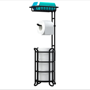 True Giant kovový stojan na toaletný papier, kruhového tvaru, s povrchovou úpravou pri vysokej teplote
