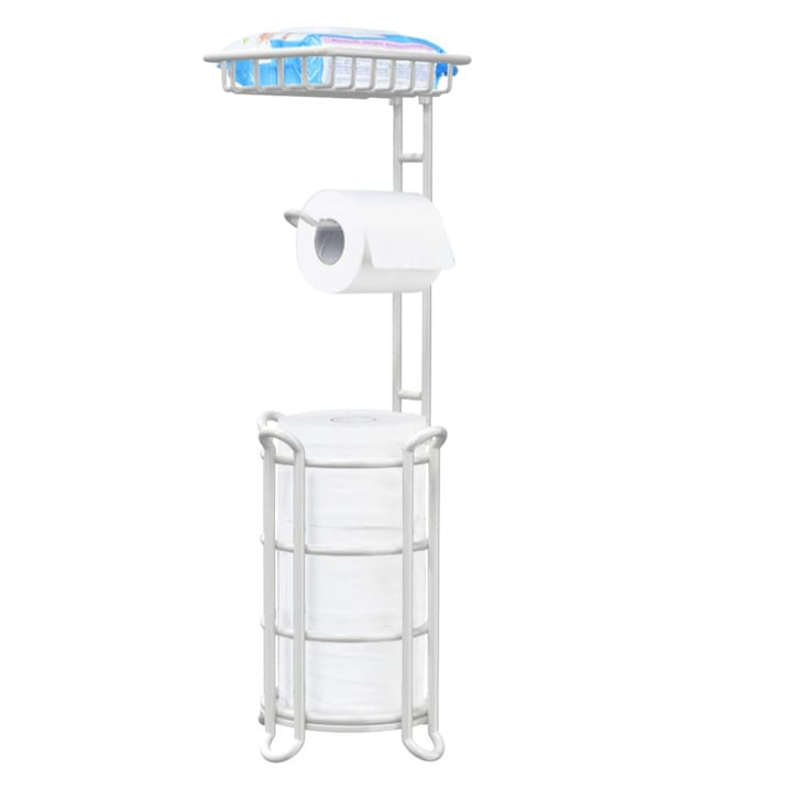 True Giant kovový stojan na toaletný papier, kruhového tvaru, s povrchovou úpravou pri vysokej teplote