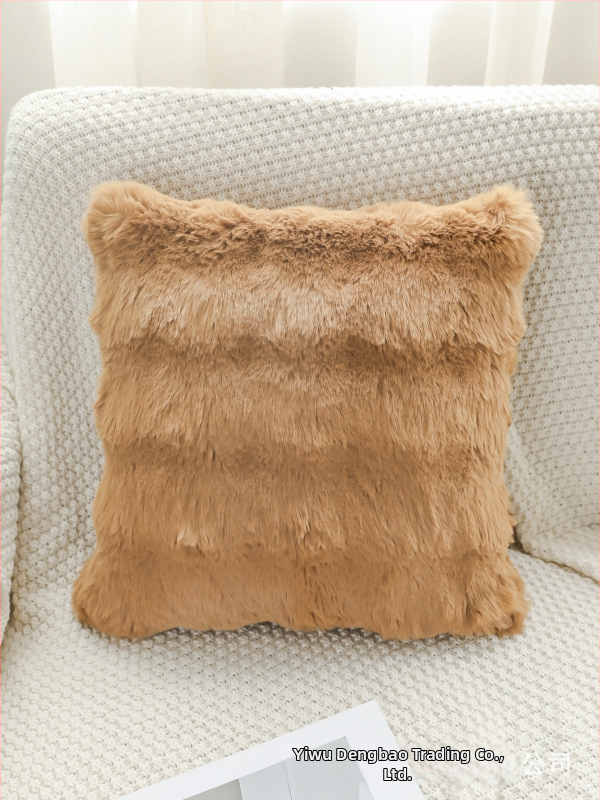 Jednostranný plyšový vankúš do obývačky a kancelárie, polyester, moderný minimalistický štýl, priestor: obývacia izba, dostupná prispôsobiteľnosť