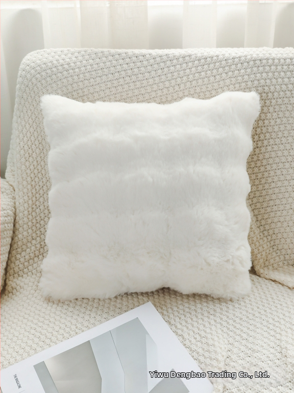 Jednostranný plyšový vankúš do obývačky a kancelárie, polyester, moderný minimalistický štýl, priestor: obývacia izba, dostupná prispôsobiteľnosť