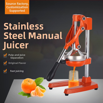 Ručný odšťavovač na ovocie a zeleninu – Hongke, domáce použitie, bez elektriny, moderný minimalistický dizajn