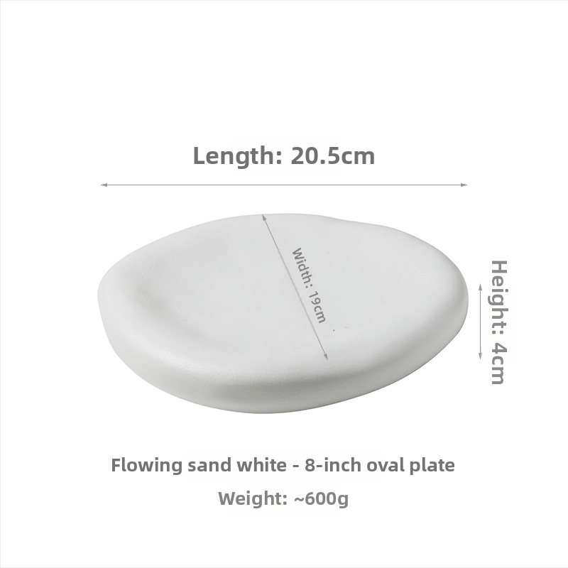 Misa na sashimi — Keramické, japonský štýl, nepravidelný tvar, povrch pod glazúrou, prispôsobiteľné