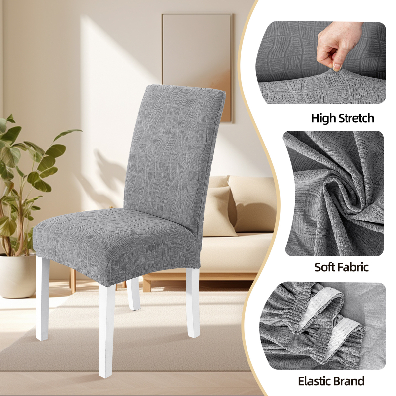 Poťah na stoličku – Polyester, vodotesný, protišmykový, obdĺžnikový tvar, moderný minimalistický štýl.