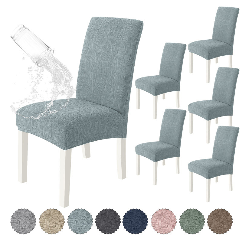 Poťah na stoličku – Polyester, vodotesný, protišmykový, obdĺžnikový tvar, moderný minimalistický štýl.