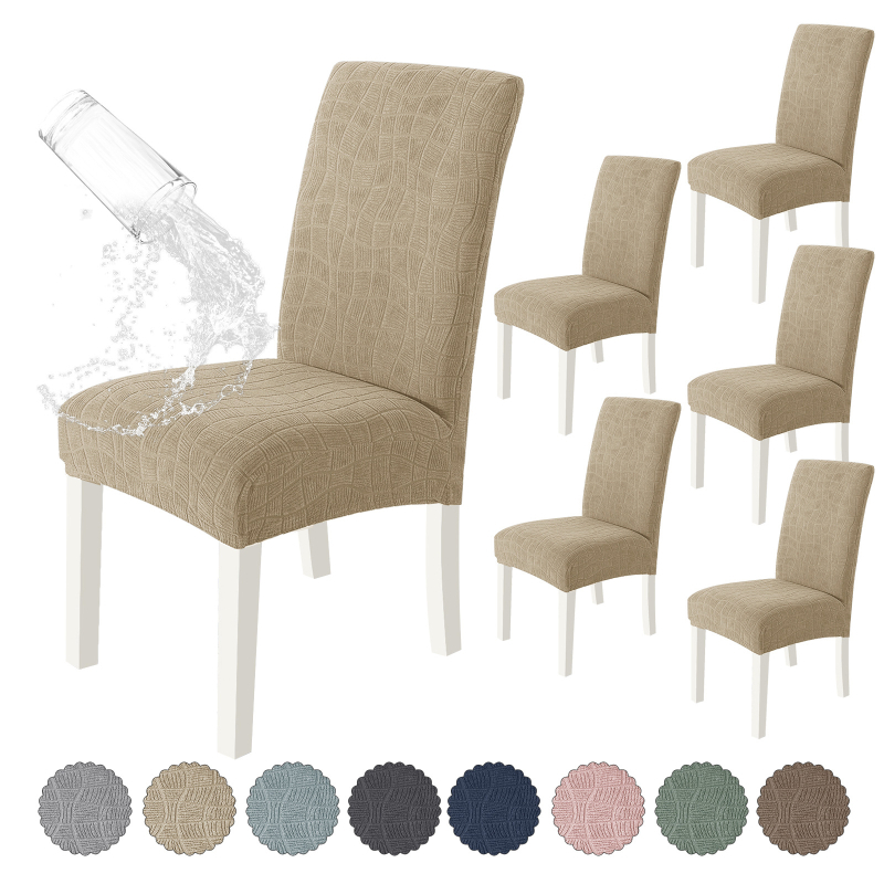 Poťah na stoličku – Polyester, vodotesný, protišmykový, obdĺžnikový tvar, moderný minimalistický štýl.