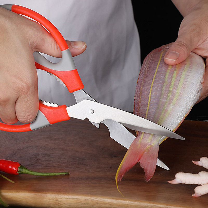 Nerezové kuchynské nožnice, Kitchen Scissors Series, hrúbka 2 mm, značka Other, licencovaná súkromná značka: Nie