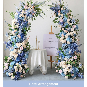 Svadobný oblúk z železa, troj dielny set na pozadie scény, prispôsobená úprava, kartónové balenie