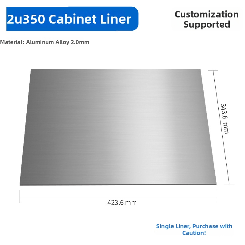 Serverový panel skrine – hliníková zliatina, MicroATX kompatibilný, USB 2.0 predné rozhranie, hmotnosť 1 kg, veľkosť 430 mm