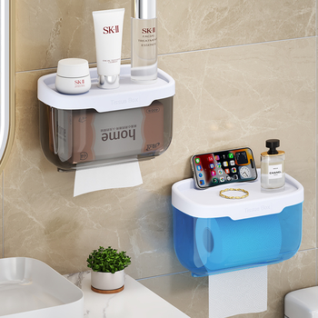 Držiak na papierové utierky z nerezovej ocele, štvorcový tvar, brúsený povrch, značka Ranmoyan, americký štýl