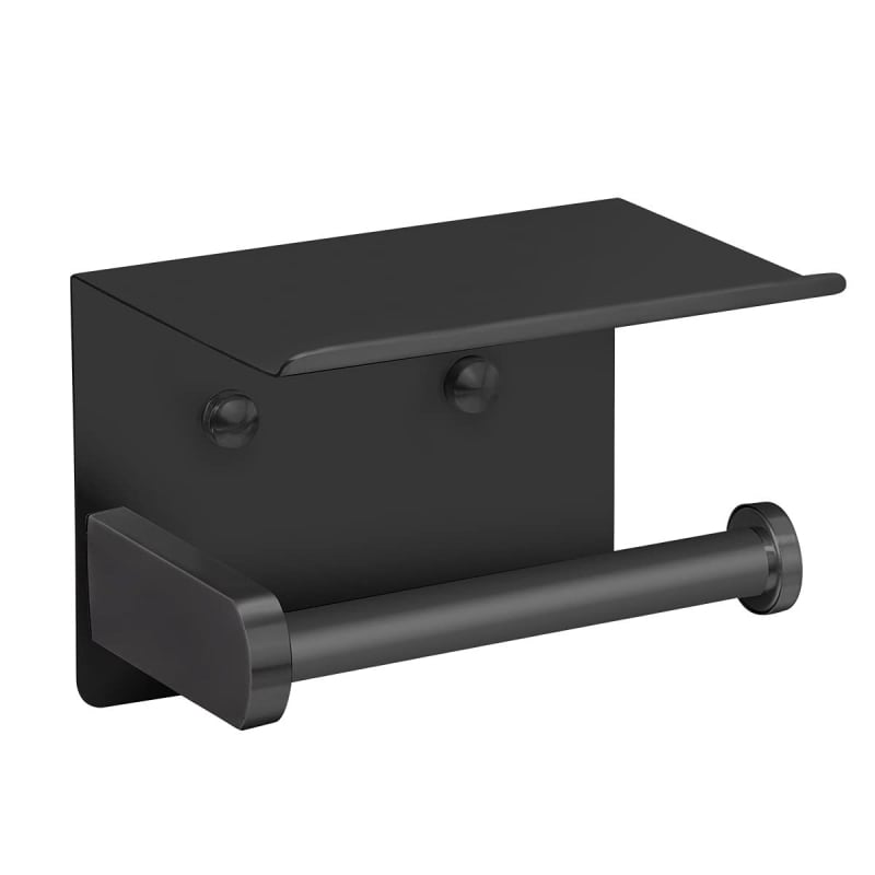 Držiak na papierové utierky z nerezovej ocele, štvorcový tvar, brúsený povrch, značka Ranmoyan, americký štýl