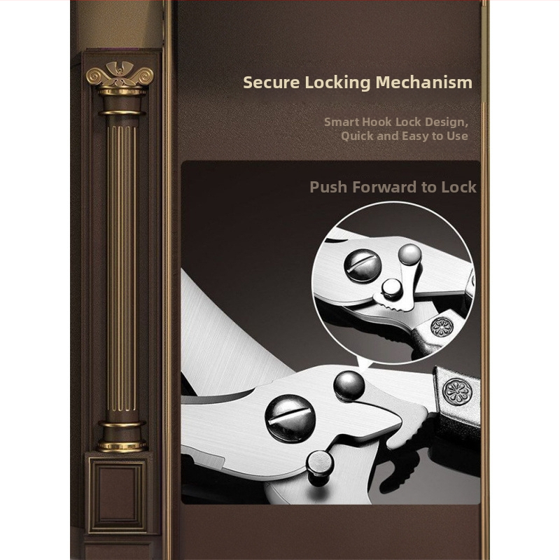 Kuchynské nožnice z titanovej ocele, viacúčelové, na kosti hydiny, potravinárska kvalita