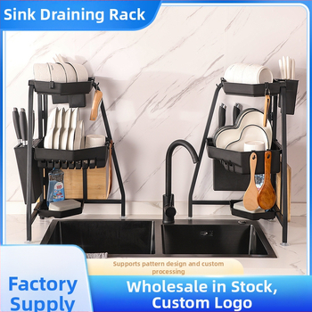 Rohový sklopný trojuholníkový stojan na drez na riady – multifunkčný, z karbónovej ocele