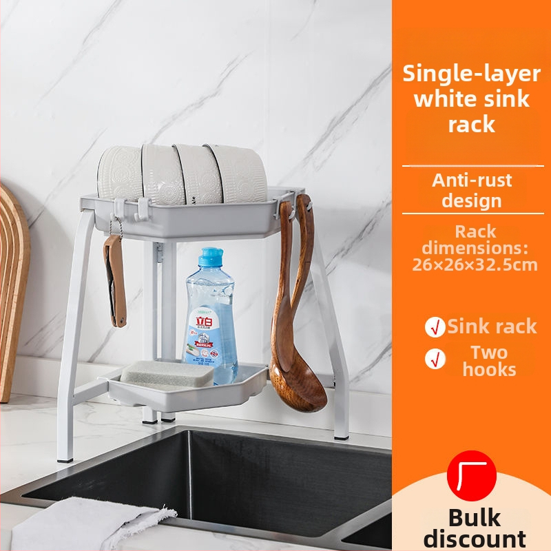 Rohový sklopný trojuholníkový stojan na drez na riady – multifunkčný, z karbónovej ocele