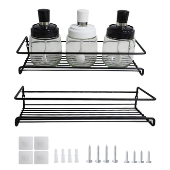 Stenný stojan na koreniny pre kuchynskú skriňu - pohyblivý, bez montáže, z uhlíkovej ocele