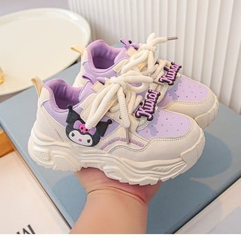 Dječje casual tenisice s Velcro kopčom, gumeni potplat, gornji dio od umjetne kože, unisex, proljeće-ljeto-jesen