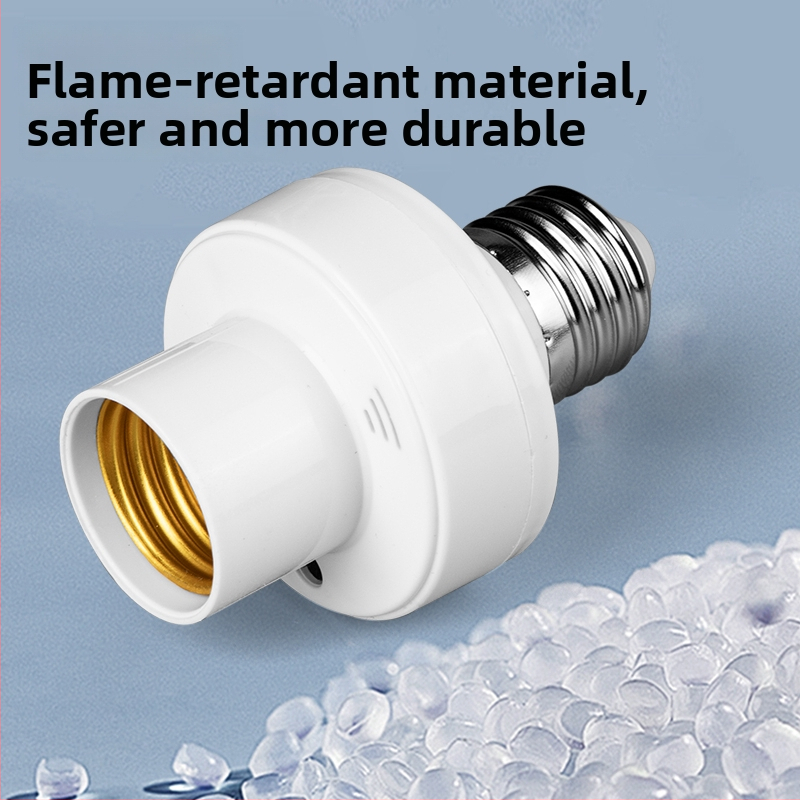 Išmanioji LED lemputė su balso valdymu, E27 lizdas ir nuotolinio valdymo jungiklis