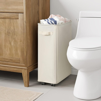 Skladaný úložný kôš z textilu, balenie 24 kusov, moderný minimalistický štýl, uvedený v lete 2017