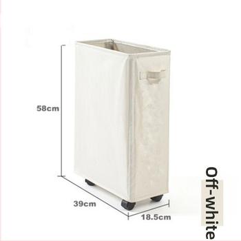 Skladaný úložný kôš z textilu, balenie 24 kusov, moderný minimalistický štýl, uvedený v lete 2017