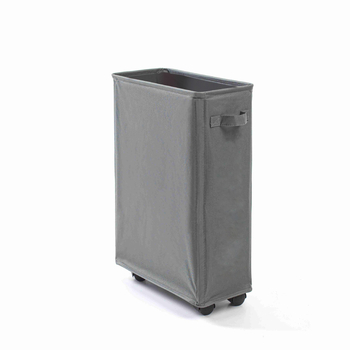 Skladaný úložný kôš z textilu, balenie 24 kusov, moderný minimalistický štýl, uvedený v lete 2017