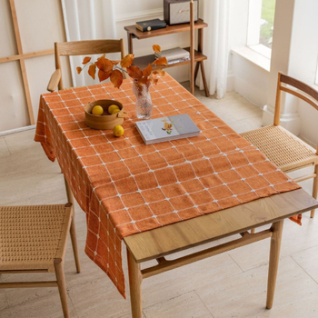 Obrus, polyester, obdĺžnikový, odolný proti prachu, tepelná izolácia, francúzsky štýl