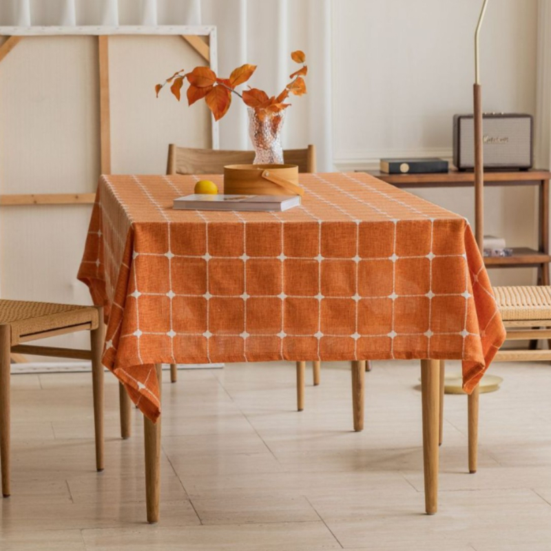 Obrus, polyester, obdĺžnikový, odolný proti prachu, tepelná izolácia, francúzsky štýl