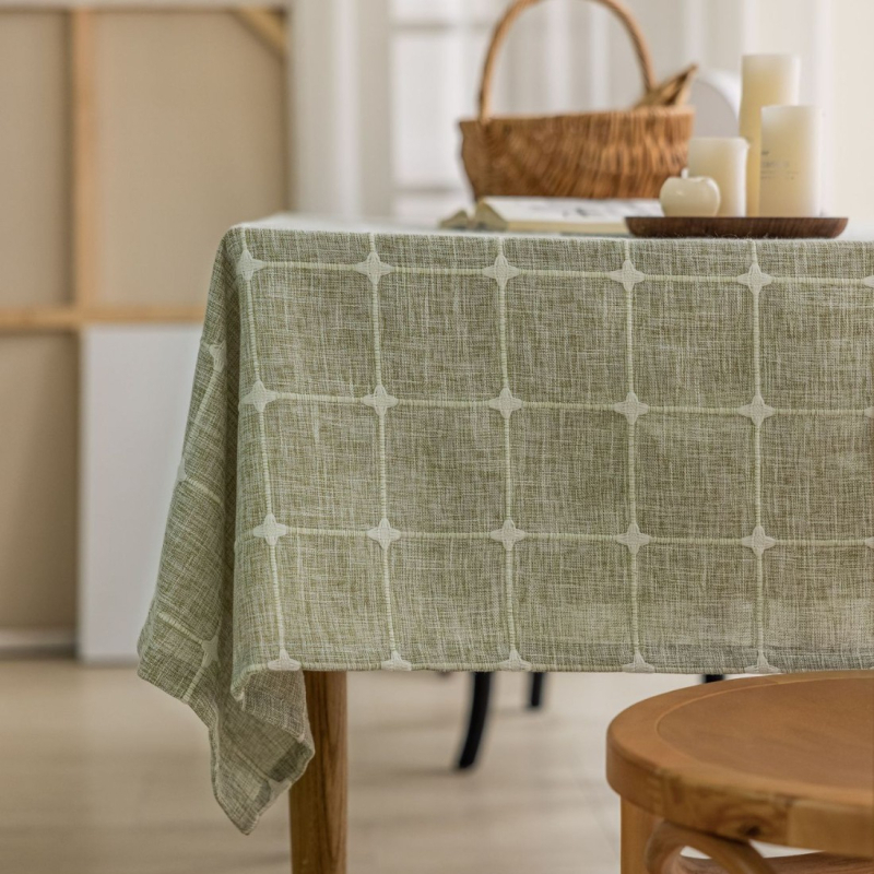 Obrus, polyester, obdĺžnikový, odolný proti prachu, tepelná izolácia, francúzsky štýl